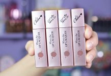 Review son kem lì Miracle Apo Lip Lacquer Matte Holiday Collection