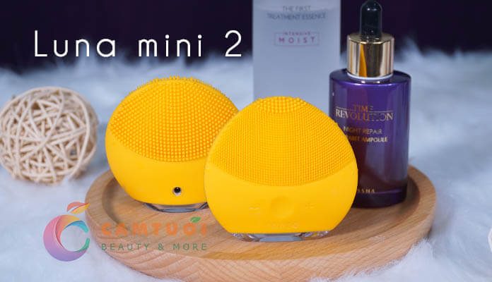 máy rửa mặt foreo luna mini 2 review