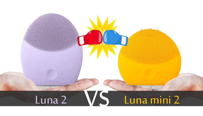 So Sánh Máy Rửa Mặt Foreo Luna 2 Và Luna Mini 2 - Nên Chọn Mua Em Nào?