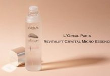 Review dưỡng chất căng mướt da L’Oreal Paris Revitalift Crystal Micro Essence