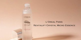 Review dưỡng chất căng mướt da L’Oreal Paris Revitalift Crystal Micro Essence