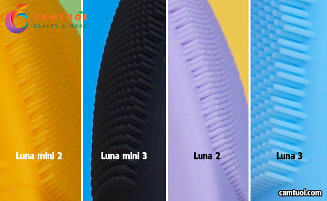 So sánh máy rửa mặt Foreo Luna mini 2 vs mini 3 vs Luna 2 và Luna 3